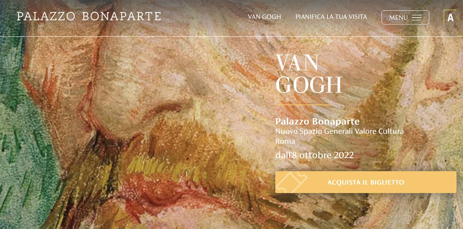Van Gogh al Palazzo Bonaparte di Roma