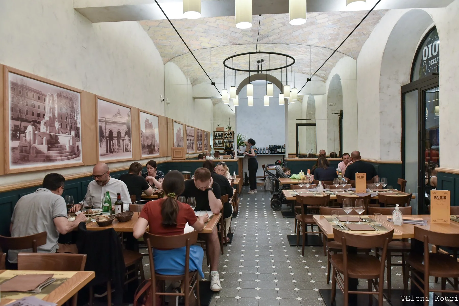 Trattoria "DA OIO" a Testaccio