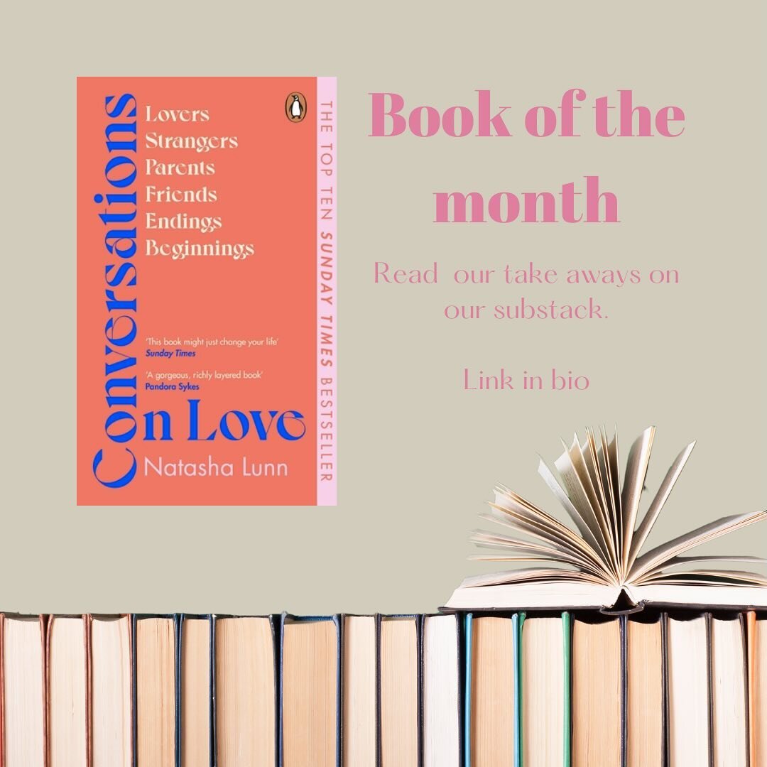 Launching our book of the month, we also include a couple of other recommendations that perhaps offer a different perspective. For this first book we went with the theme of relationships, given we are in February. But this book touches on many differ