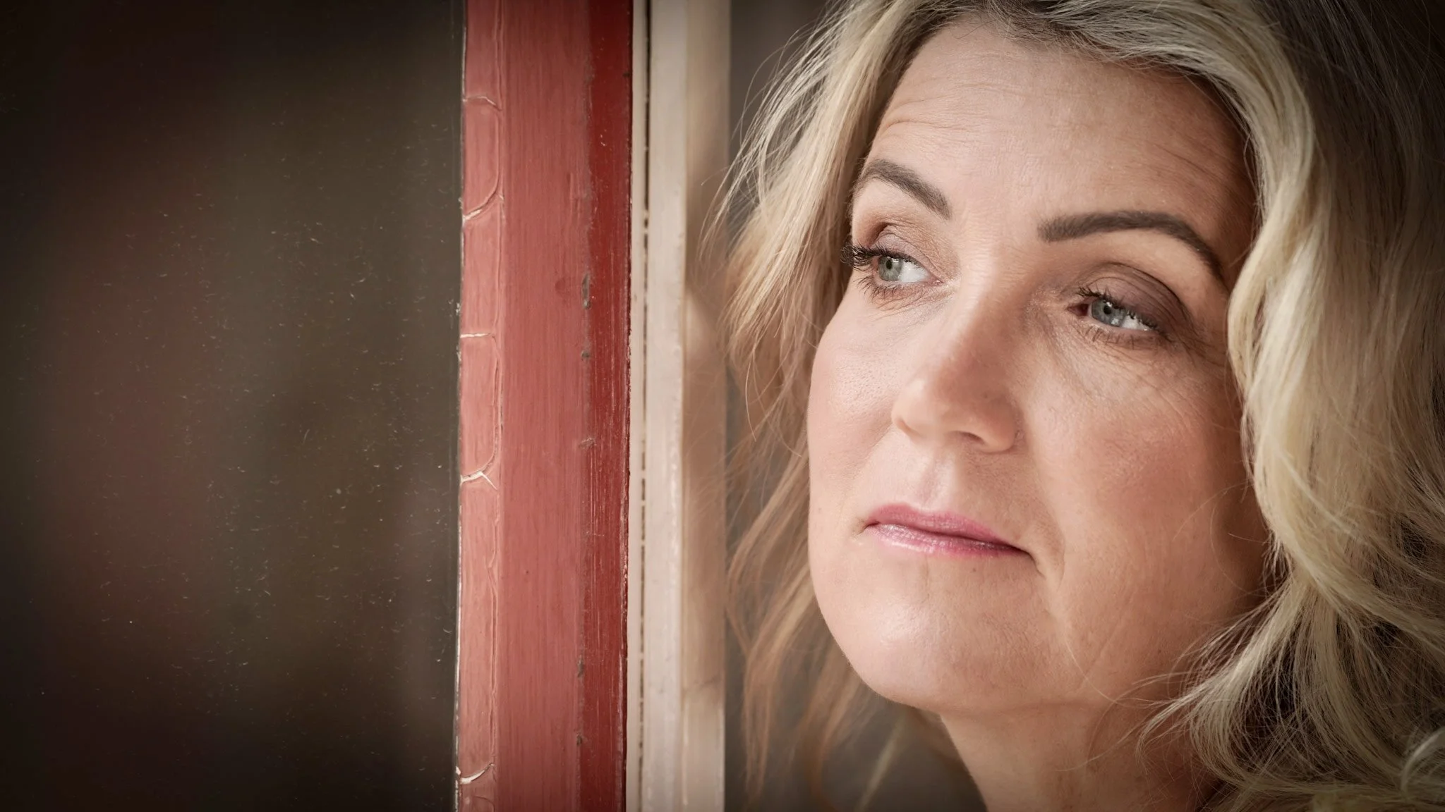 woman contemplating life