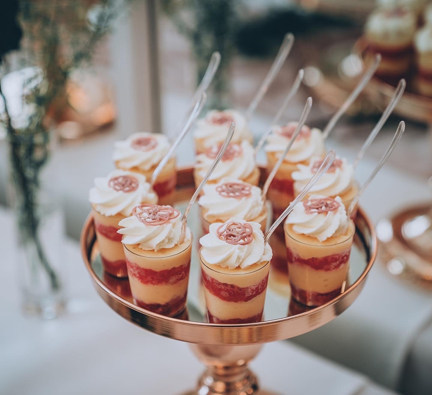 Unique dessert tables for weddings