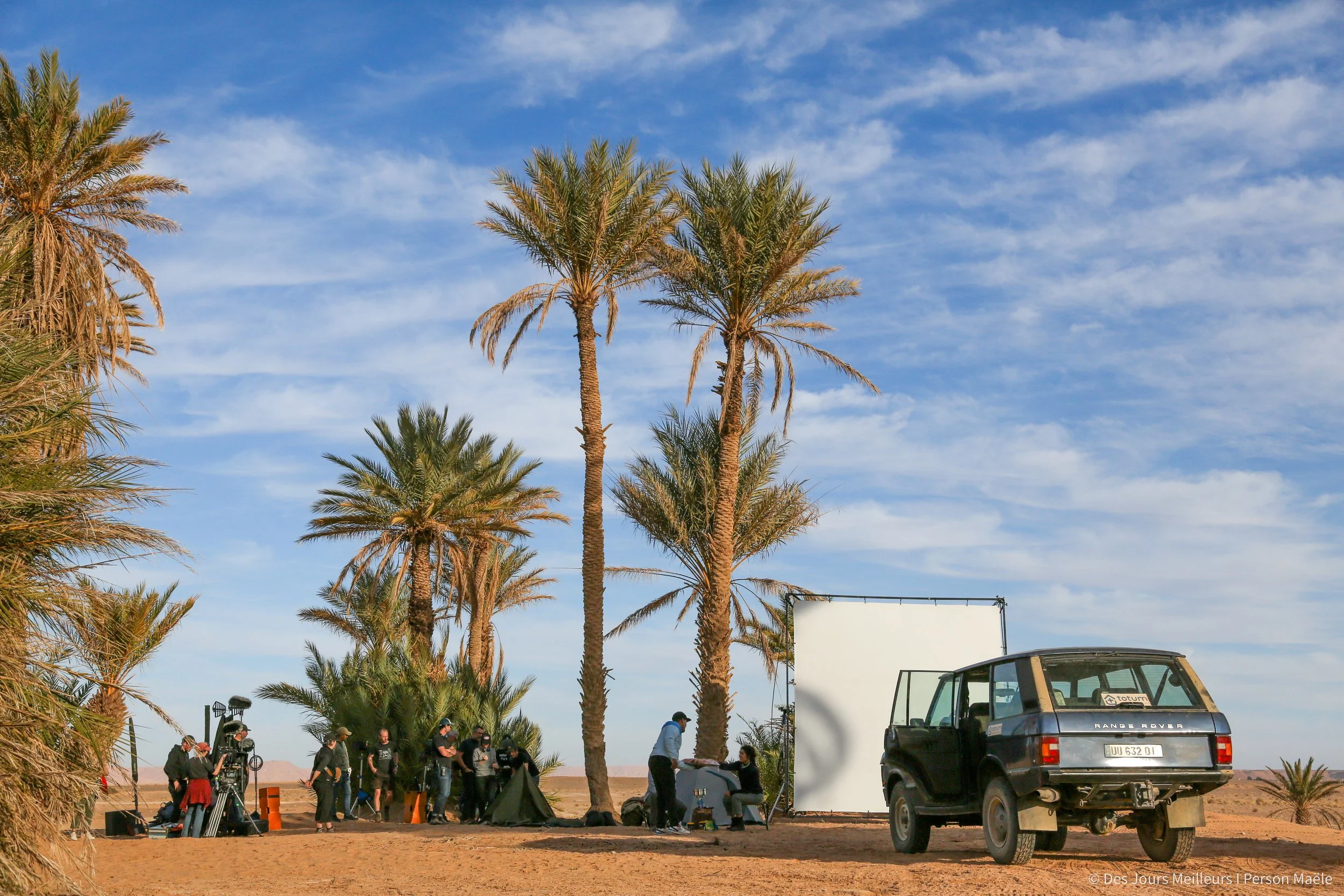 Tournage film long metrage Des jours meilleurs au Maroc