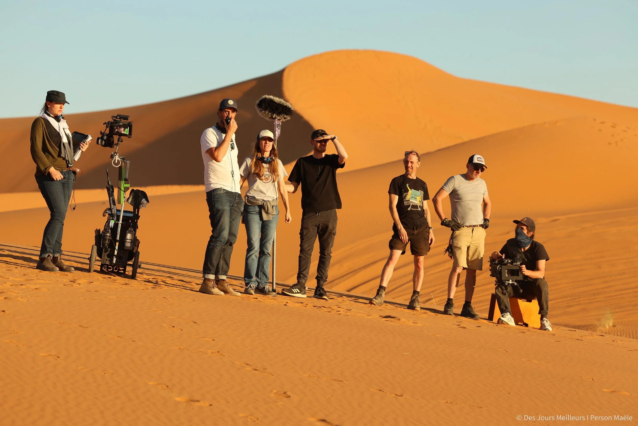 Tournage film long metrage Des jours meilleurs au Maroc