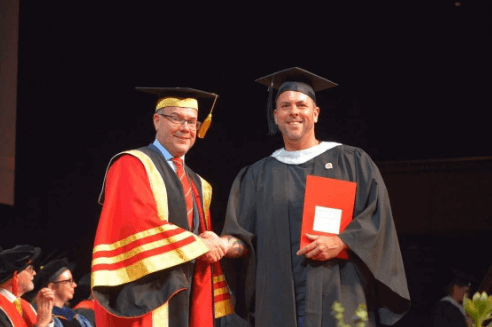 Behind bars to completing a law degree