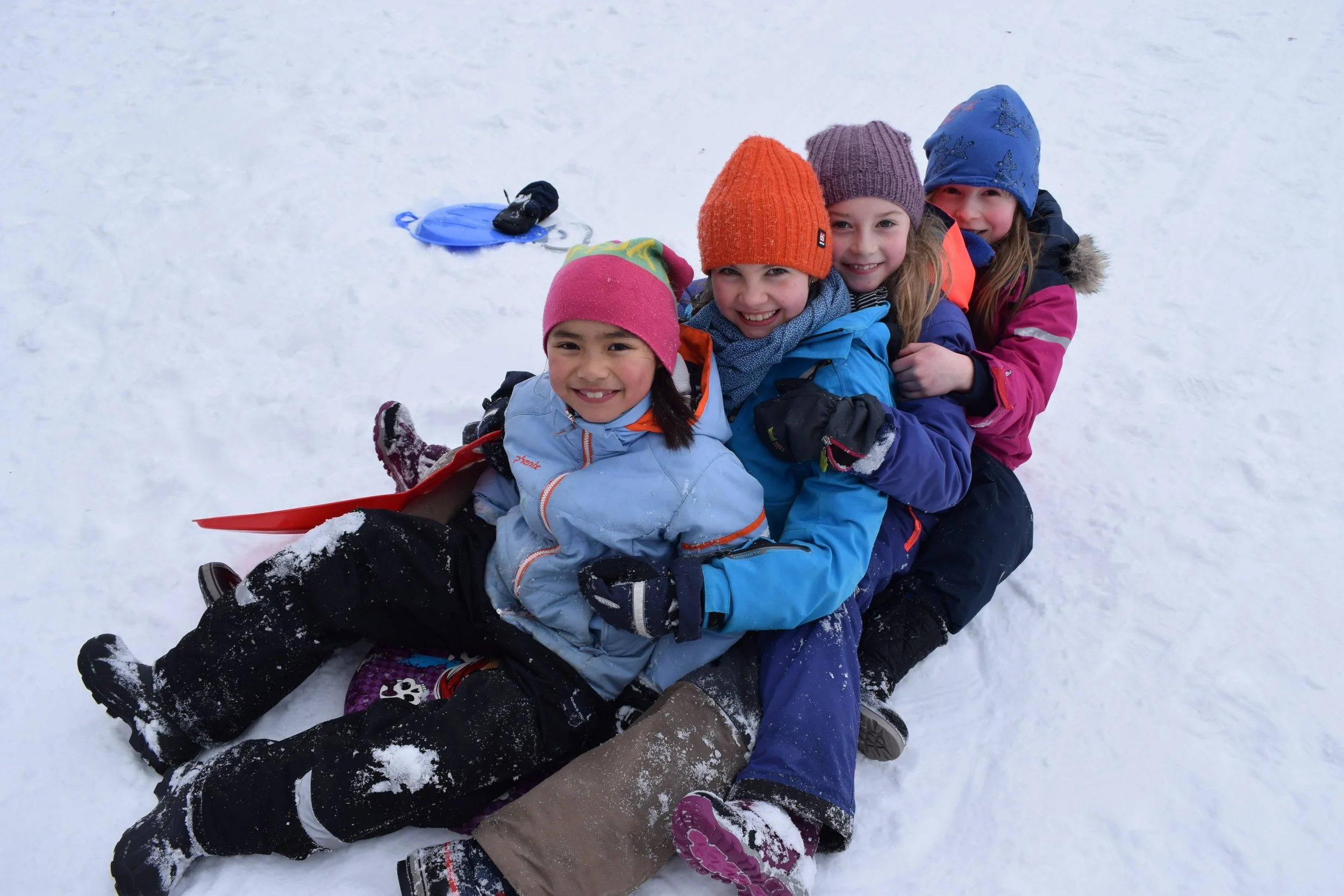 Vintersportdag på barneskolen