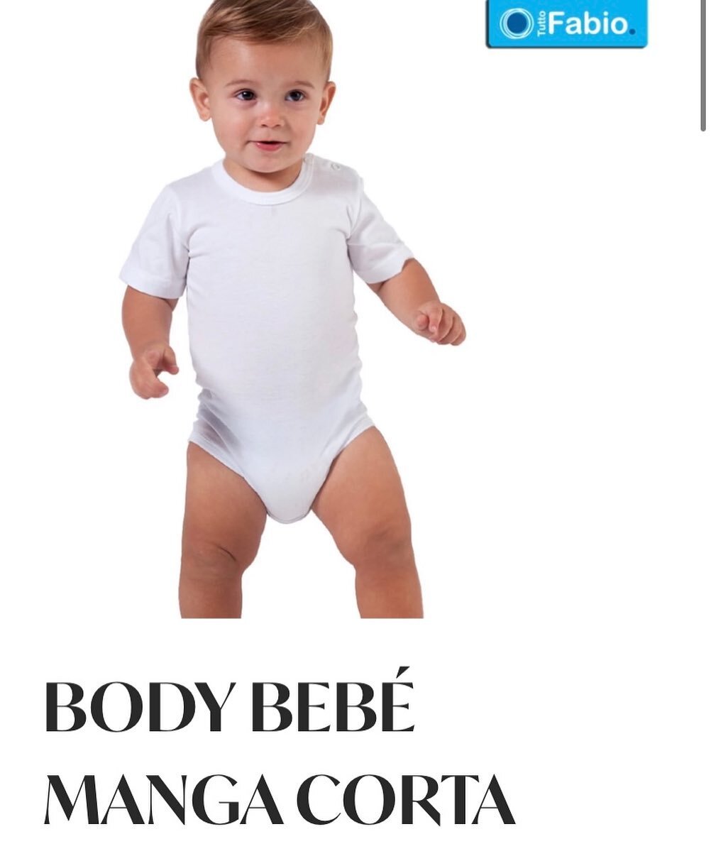 Body tirante 4,95&euro; / Body manga corta 5,95&euro;
.
#body #bodybebe #bebe #lenceria