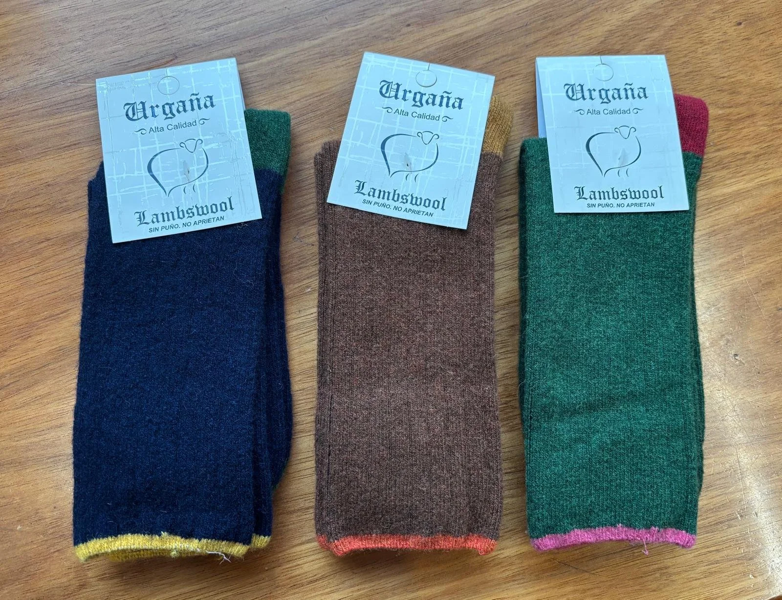 PACK 3 - CALCETÍN URGAÑA MUJER LANA LISO