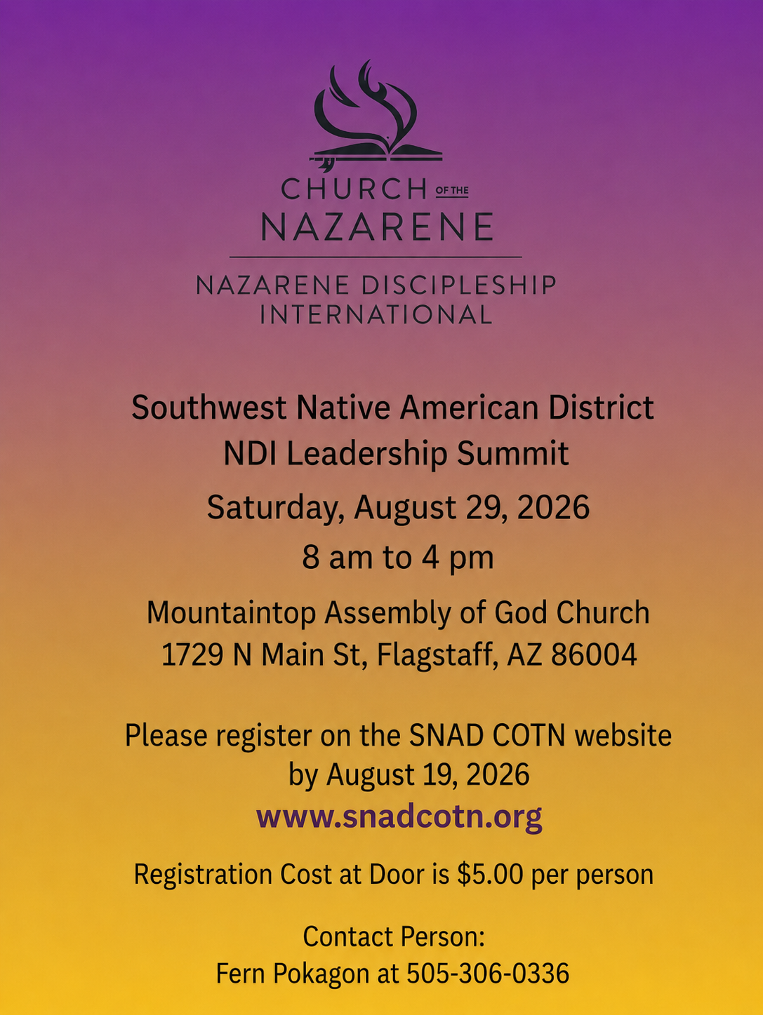 SNAD NDI Leadership Summit 