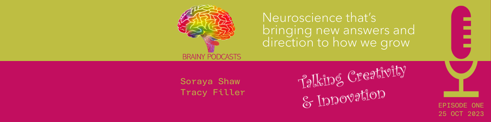 Talking Creativity & Innovation: ‘Brainy Podcasts’