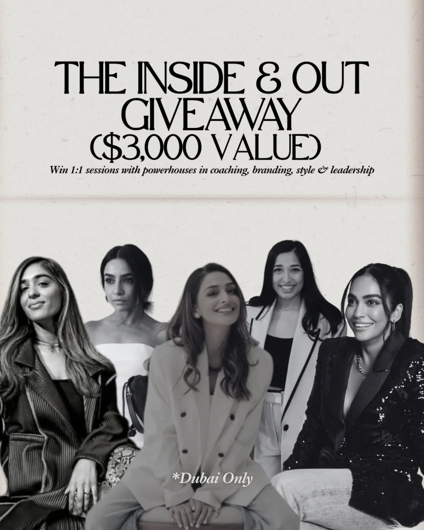 To celebrate our first South Asian Roundtable Log Kya Kahenge 🚀 we&rsquo;re dropping the most ICONIC GIVEAWAY yet &mdash; the RICH INSIDE &amp; OUT GIVEAWAY valued at $3,000+ worth of coaching, mentoring &amp; more, curated just for YOU. 🧿❤&zwj;🔥
