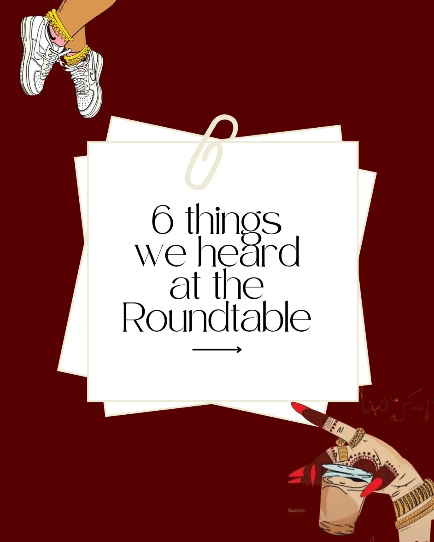 Iconic Things we heard at the Roundtable&hellip; 
YOU WANT TO GET IN ON THIS :)

✨The full episode is now live on YouTube - Link in BIO!

✨ our first-ever loaded Inside &amp; Out GIVEAWAY is here for 9 more days only. Yallah 🚀 

#LogKyaKahenge #Insi