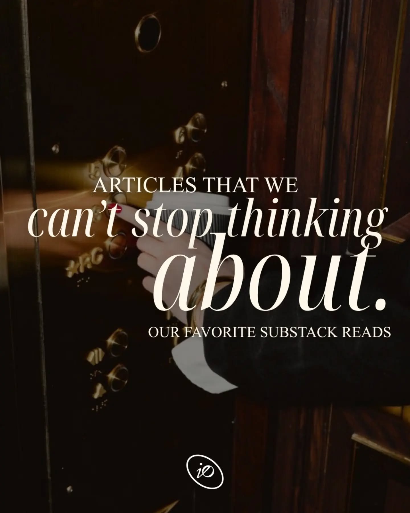 We can't stop thinking about these! 🫶

At Inside &amp; Out, we believe that making the invisible visible starts with the stories we tell. About ourselves. To ourselves. And eventually, to the world.

This piece asks the harder question underneath th