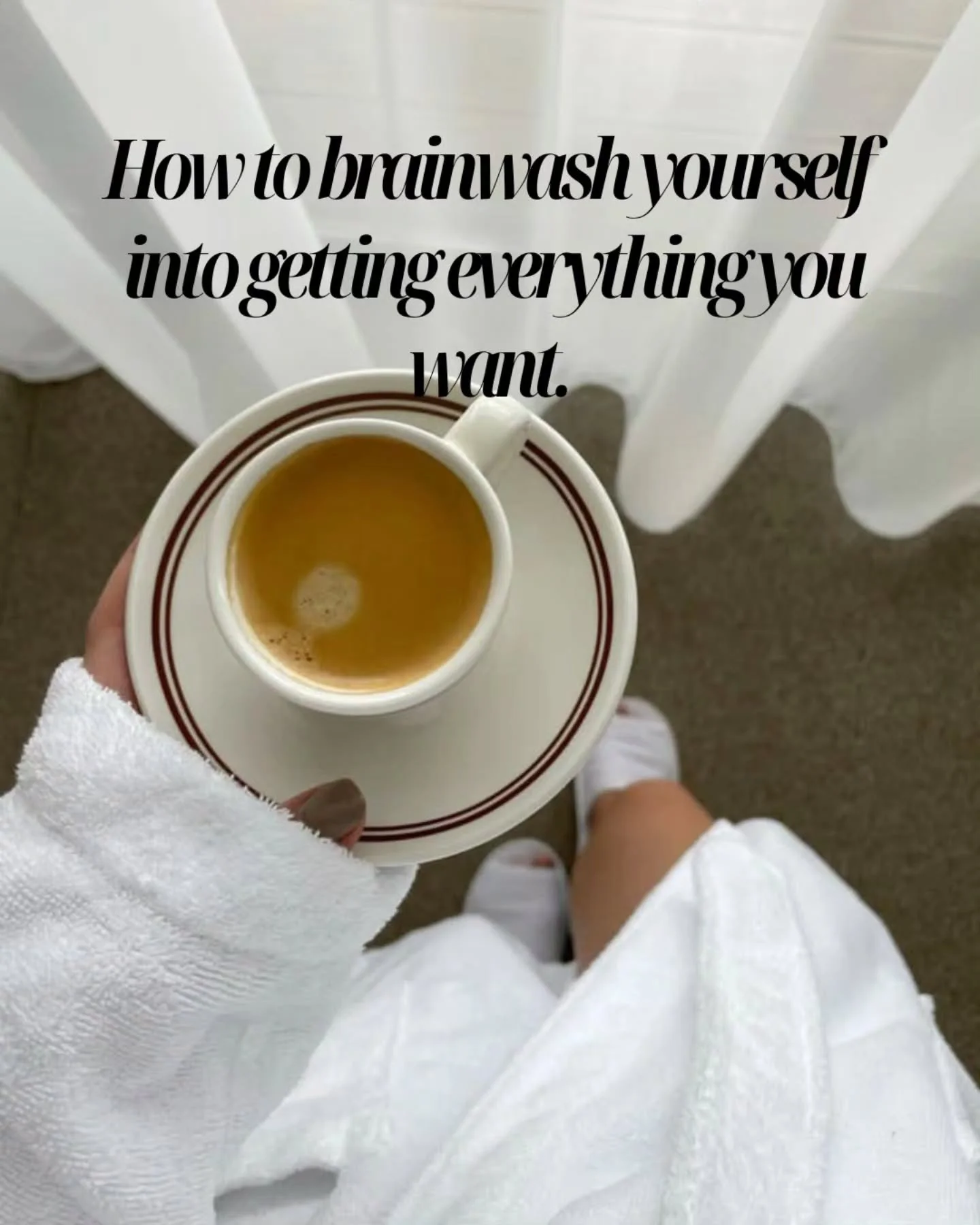 BUILD THE MUSCLE, SO WHEN YOU FALL OFF WHICH YOU WILL...

What you consume daily matters. The conversations you have. The content you absorb. The environments you put yourself in. The inner critic you fund with your attention.

All of it is either re