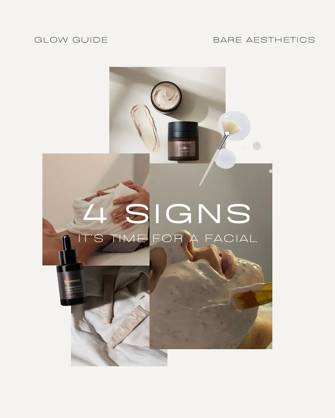 4 signs it&rsquo;s time for a facial ✨🕰️