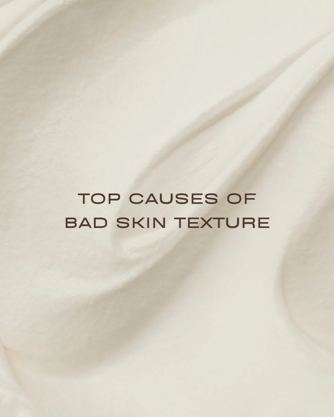 Two of the most common causes we see in clinic?

☀️ Sun damage
Years of UV exposure breaks down collagen and elastin, leading to roughness, uneven tone, enlarged pores and that &ldquo;crepey&rdquo; texture. Even incidental daily sun adds up over time