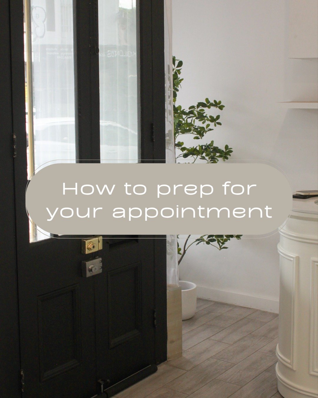 Feeling nervous before a treatment is so normal. One of the best things you can do? Know exactly what to expect.

I've put together a simple guide to help you feel completely prepared before you walk through our door.

As always, our consultations ar