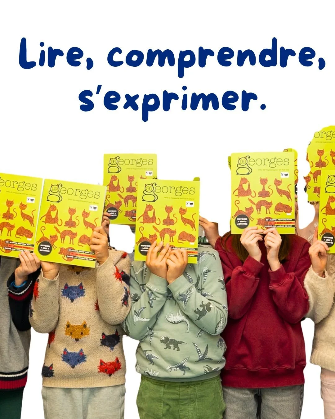 Chez LMO, la lecture est un point de d&eacute;part 📚

Nos &eacute;l&egrave;ves ont r&eacute;cemment d&eacute;couvert des magazines de @magazinegeorges, maison d&rsquo;&eacute;dition lyonnaise reconnue pour la qualit&eacute; et l&rsquo;exigence de se