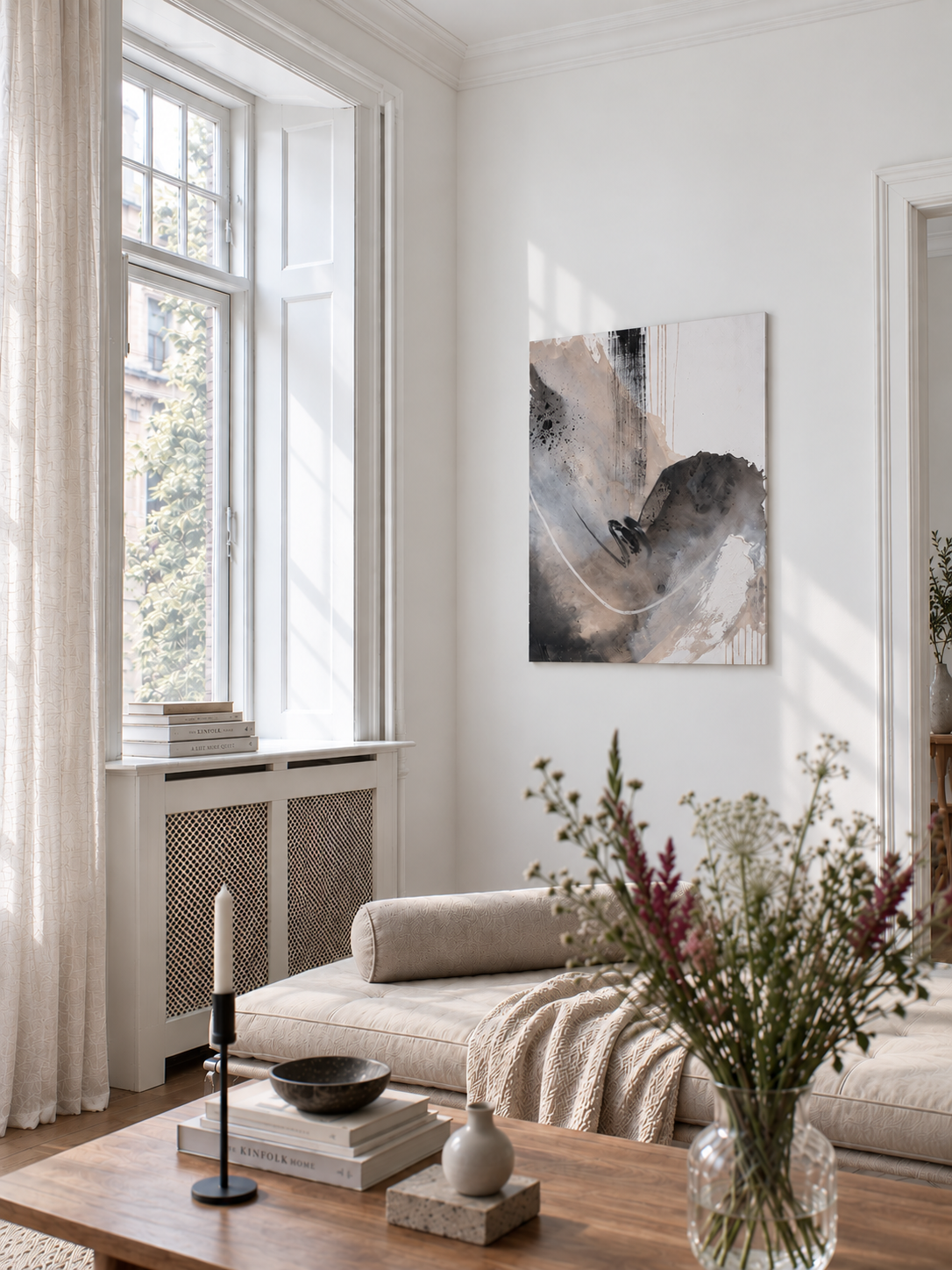 In The Middle, 60 x 70 cm