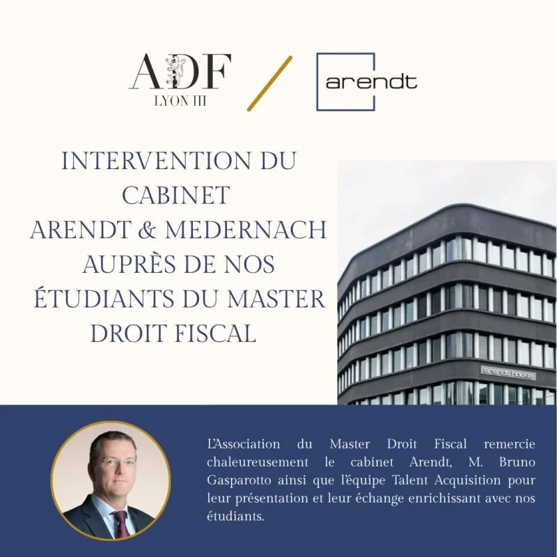 Intervention - Arendt &amp; Medernach Luxembourg