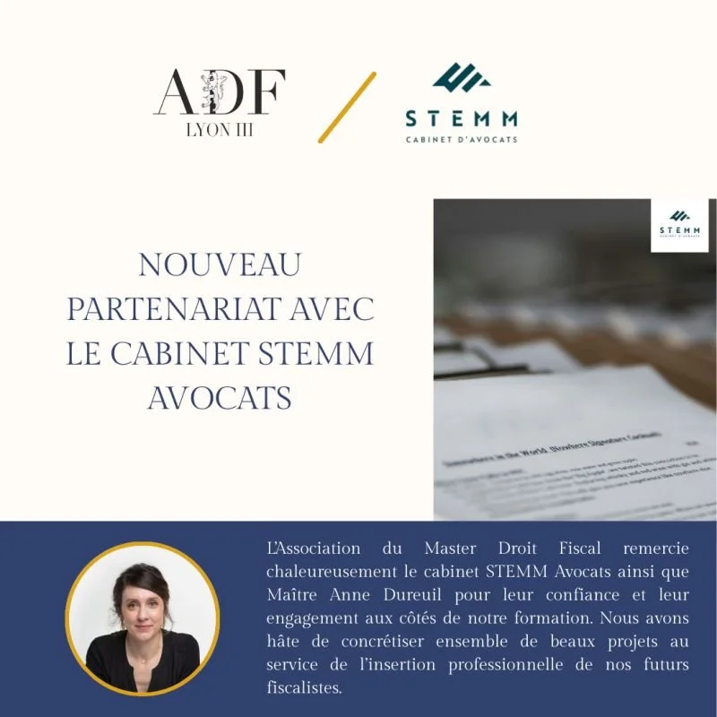 Conclusion partenariat - Stemm Avocats