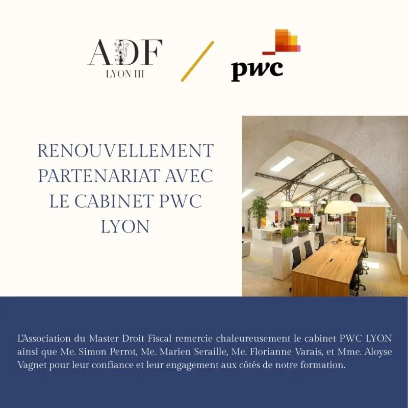 Renouvellement partenariat - PWC Lyon