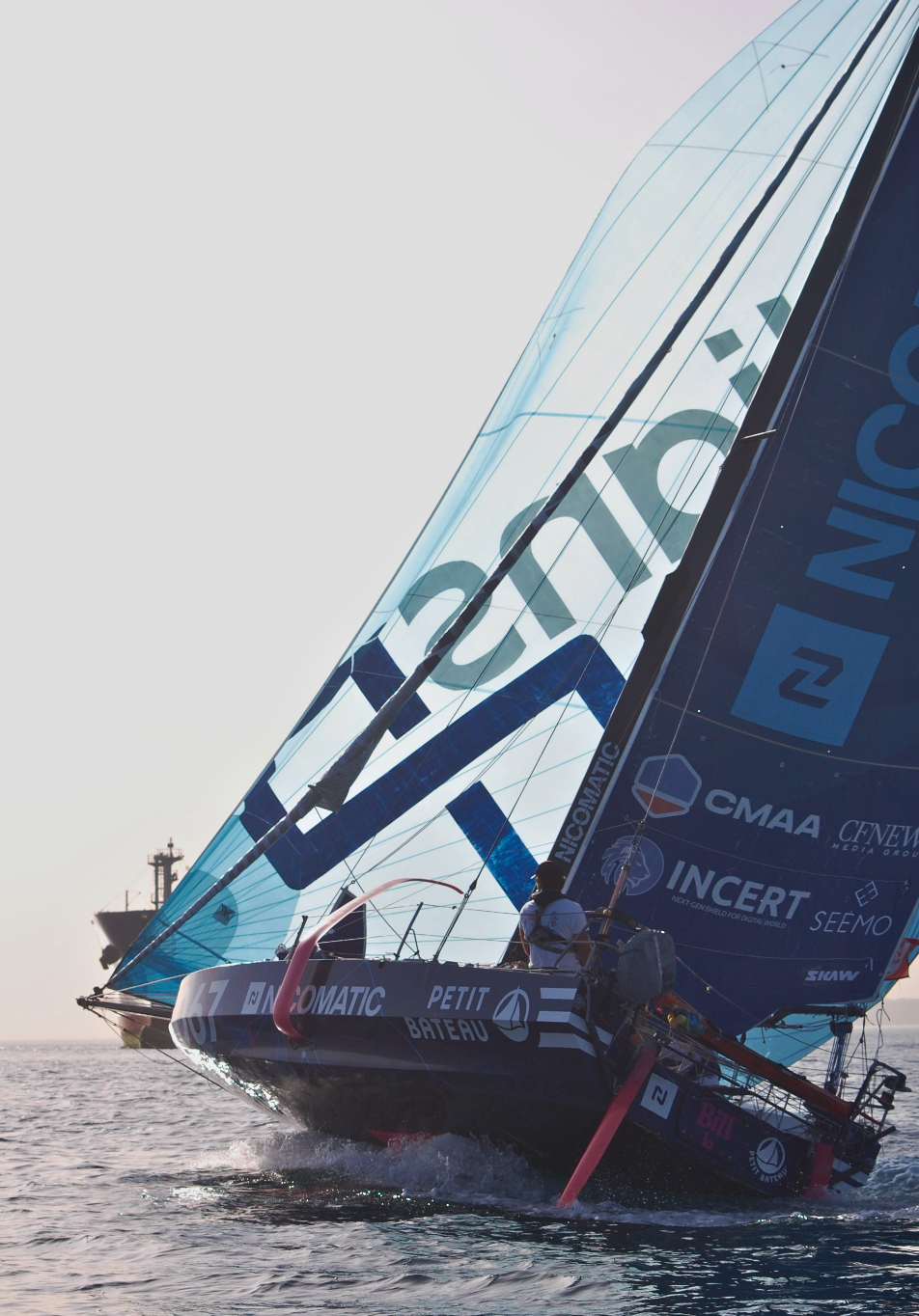 Caroline Boule and Benoît Marie Win the Mini Fastnet
