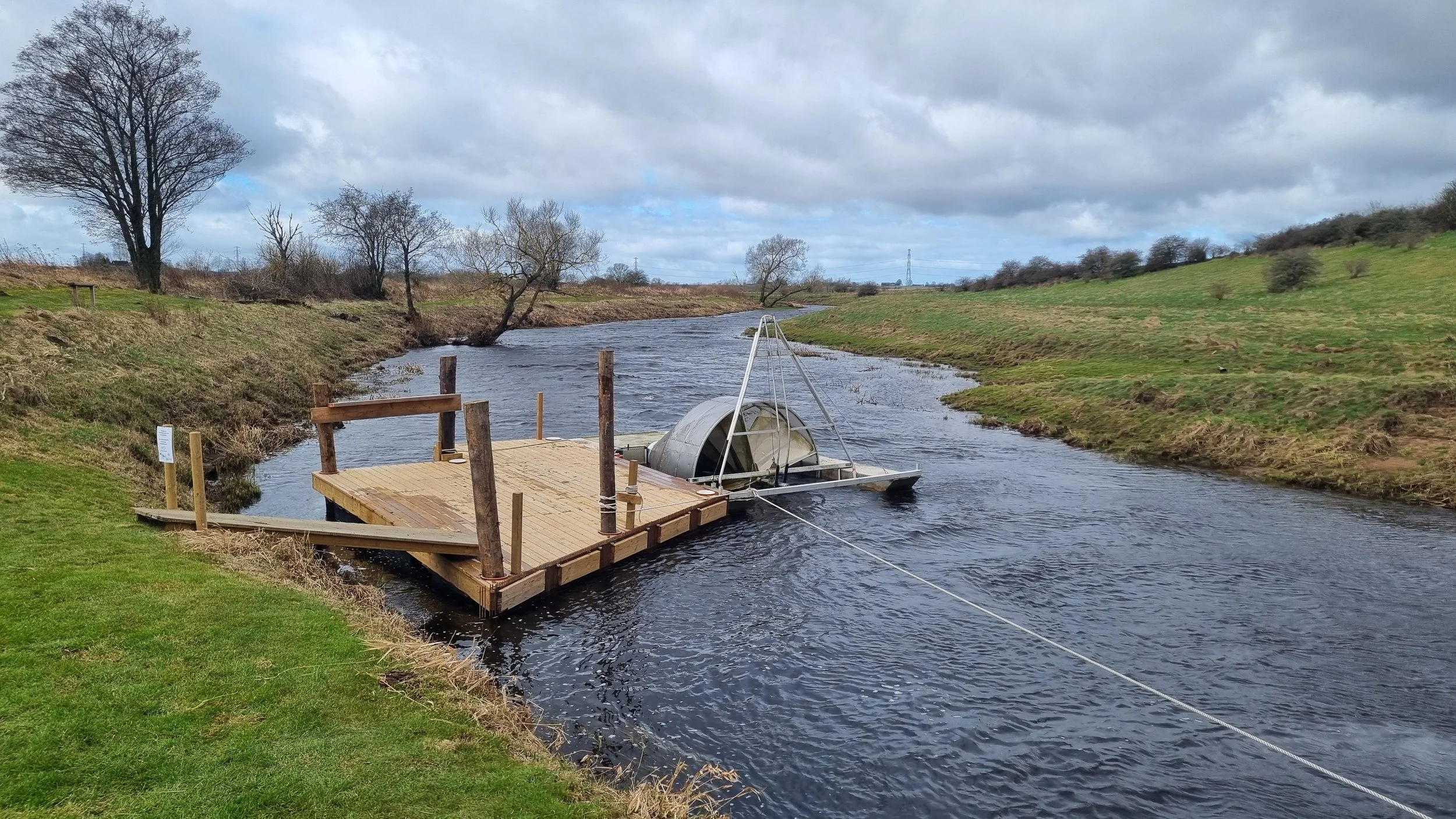Ny smoltstudie i Rönne å