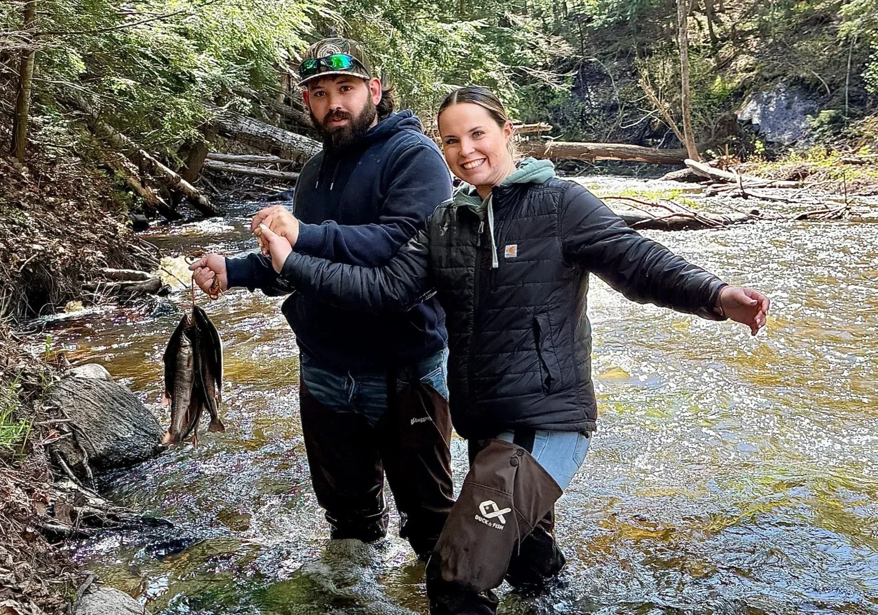 Brook Trout Marquette Michigan - guided-fly-fishing