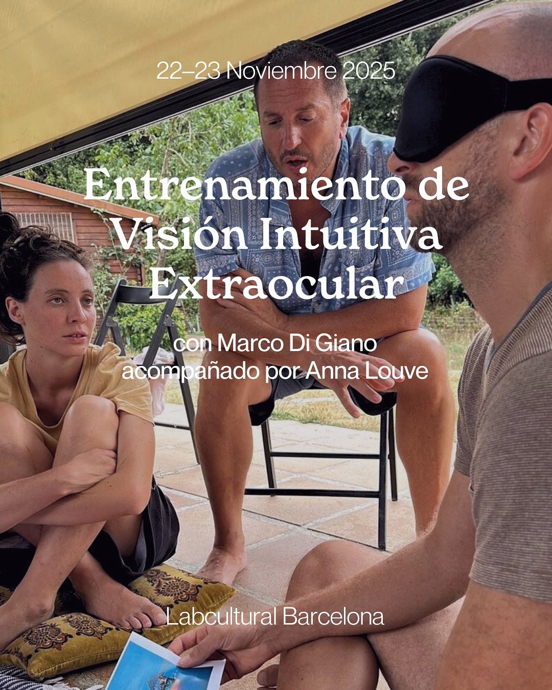 👁️ Despierta tu Visi&oacute;n Intuitiva ✨

Te invitamos a un fin de semana inmersivo en Barcelona (22&ndash;23 Nov) para activar tu percepci&oacute;n sutil, abrir el coraz&oacute;n y recordar tu sabidur&iacute;a natural.

Con la gu&iacute;a de @il_g