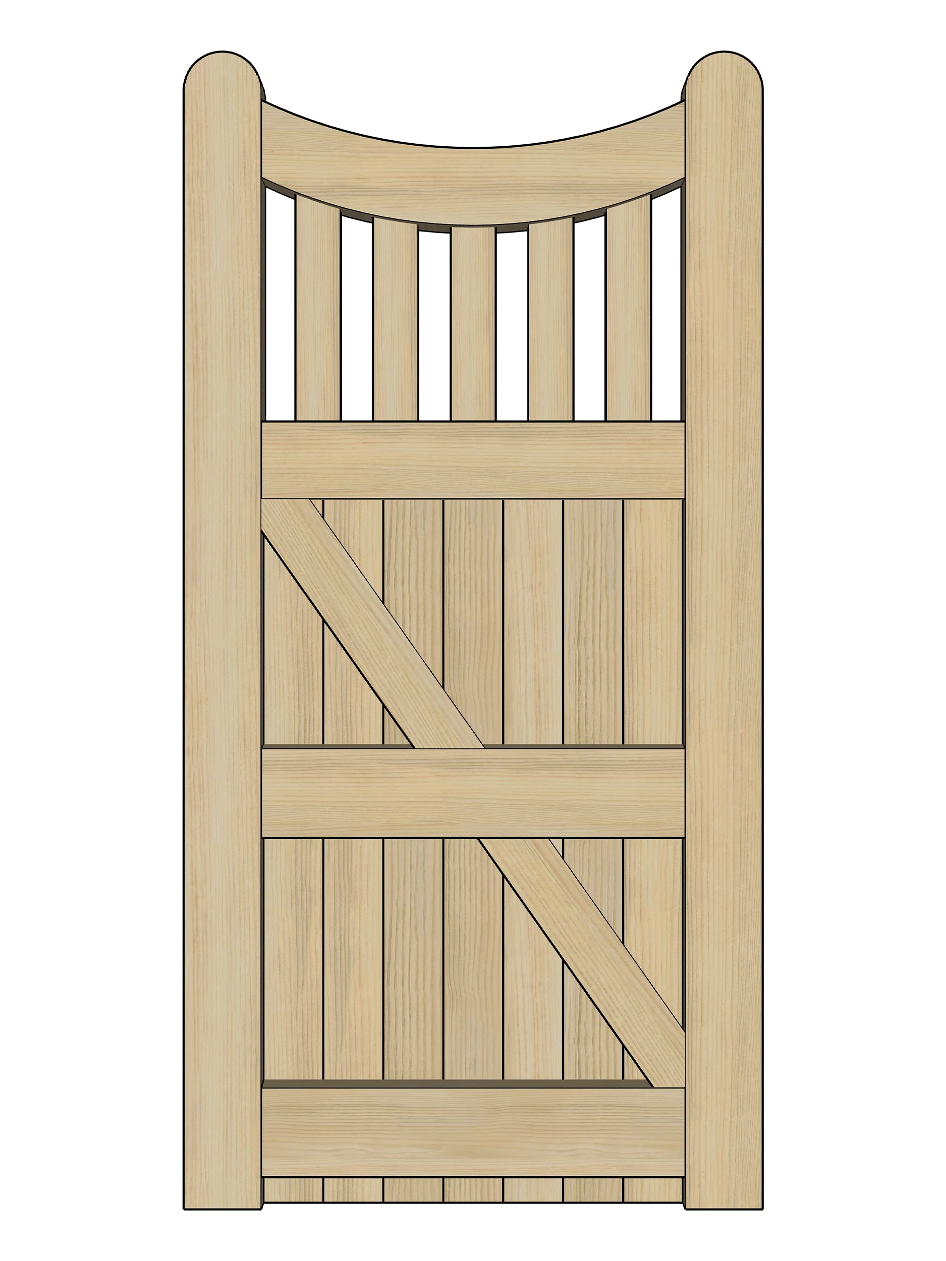 grovewood-bow-top-inverted-open-top-tongue-and-groove-wooden-side-gate-back.webp