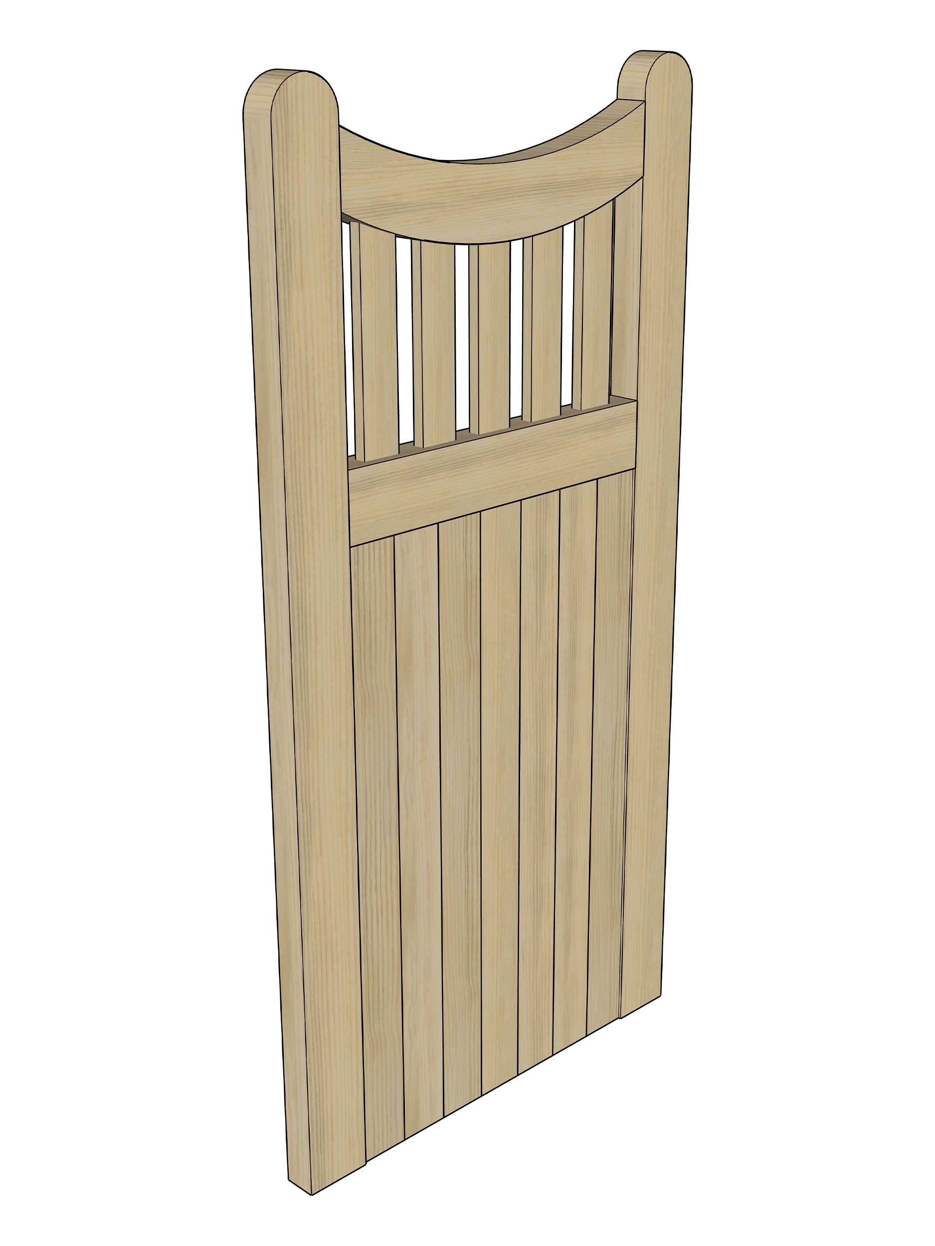 grovewood-bow-top-inverted-open-top-tongue-and-groove-wooden-side-gate-front-side.webp