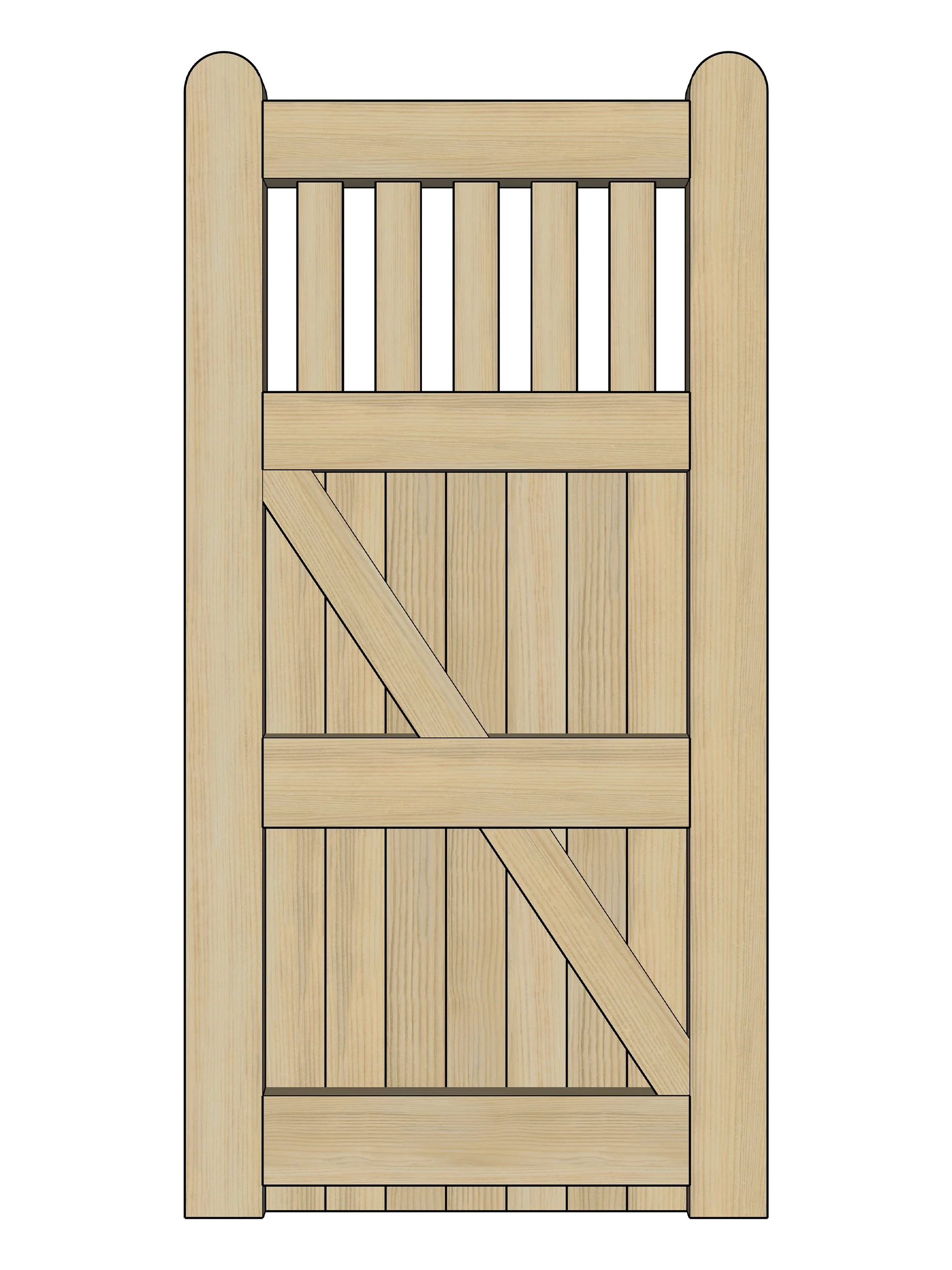 grovewood-flat-top-open-top-tongue-and-groove-wooden-side-gate-back.webp