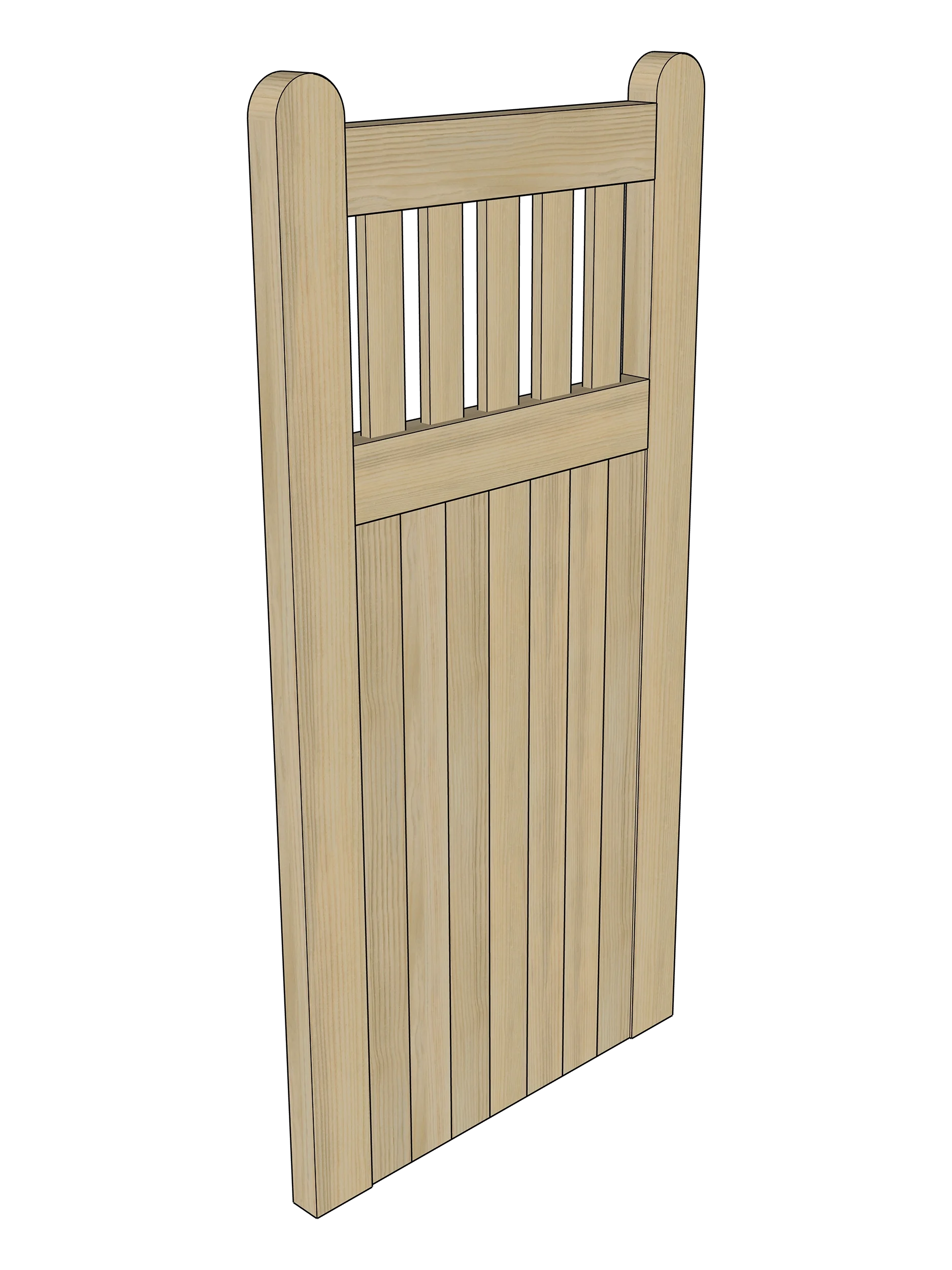 grovewood-flat-top-open-top-tongue-and-groove-wooden-side-gate-front-side.webp