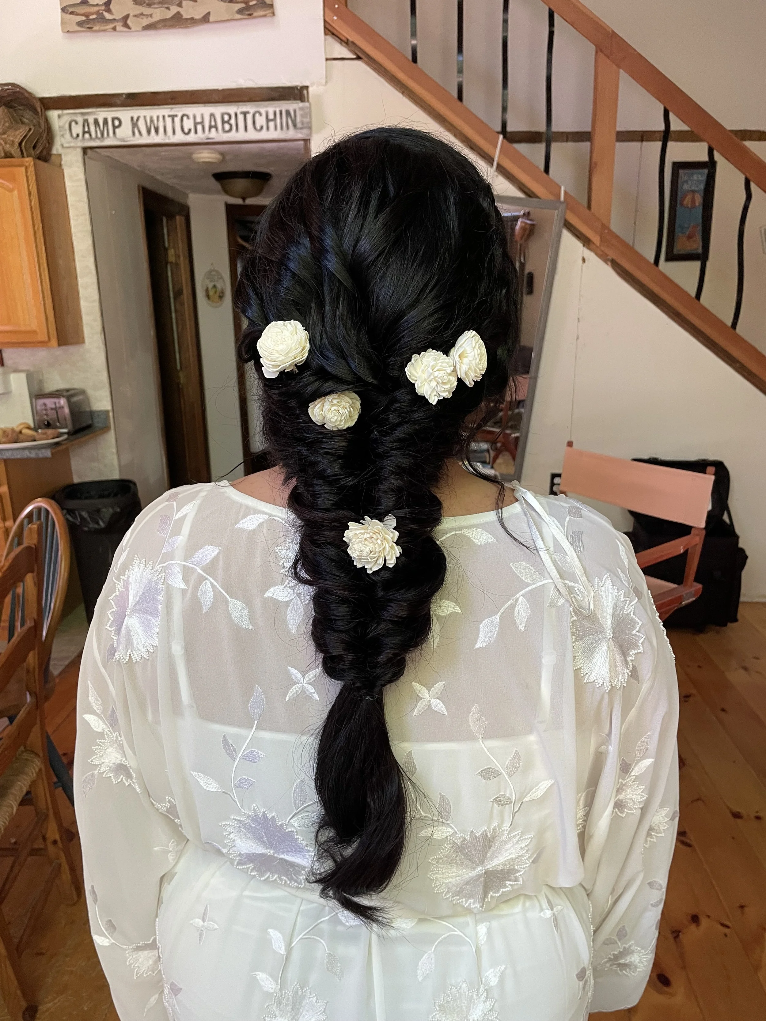 Bridal Hair and Makeup in Maine. Lisa Napoleone.