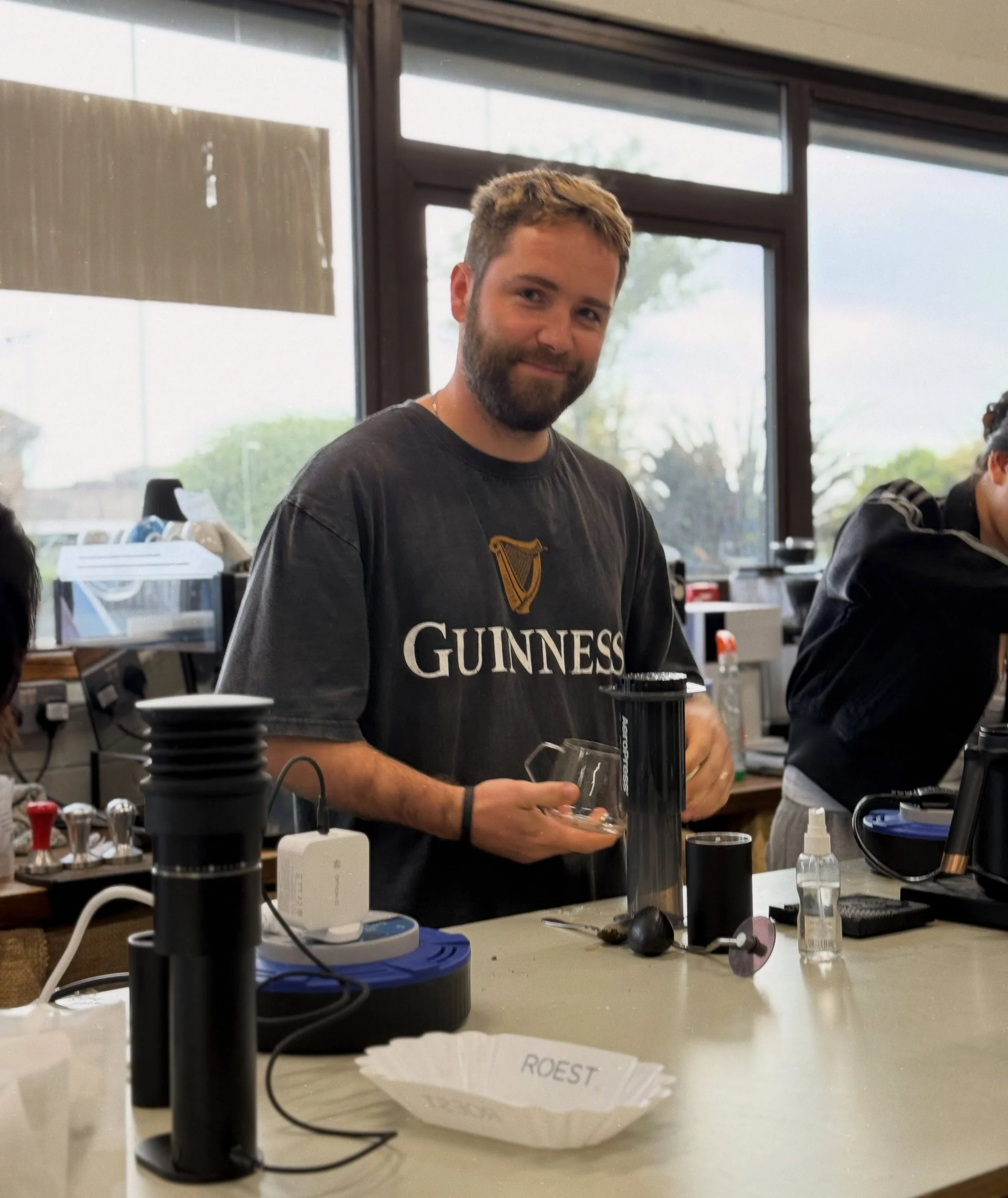 Our boy competed in the Aeropress UK Championships last night, sadly he did not win but he did in fact win all of our hearts &hearts;️ til the next one 💪