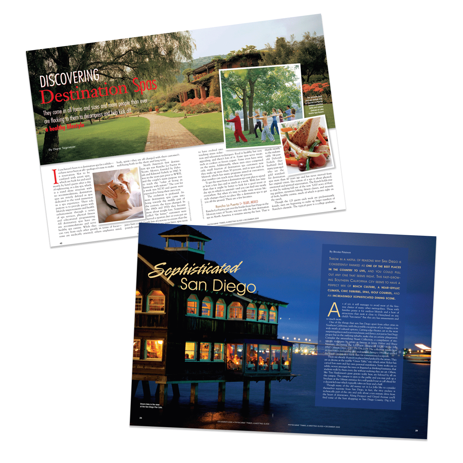 PTMG Intro Spreads | Layout