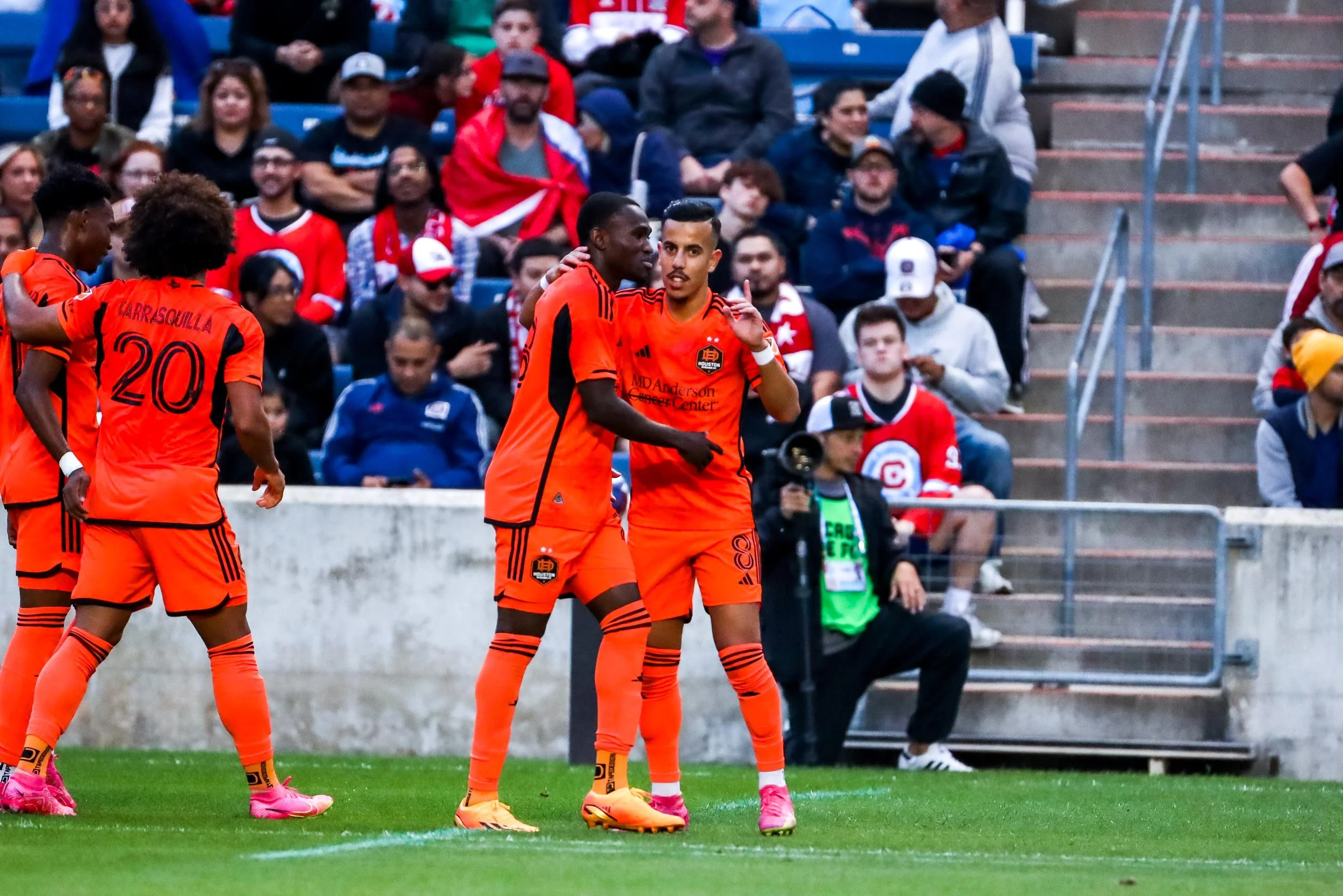 Houston Dynamo player ratings at Chicago Fire
