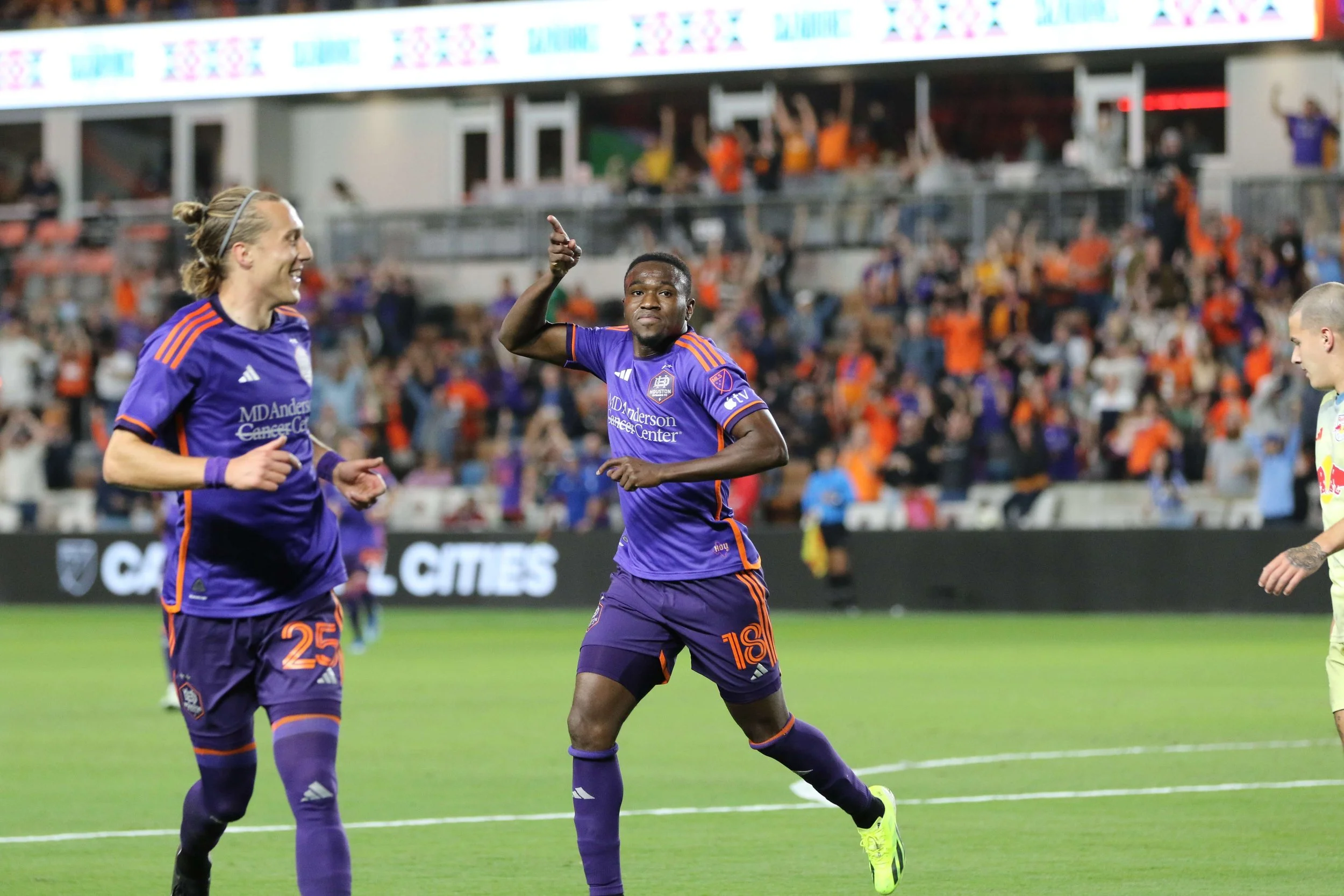 Dynamo denied by Red Bulls in rare home loss
