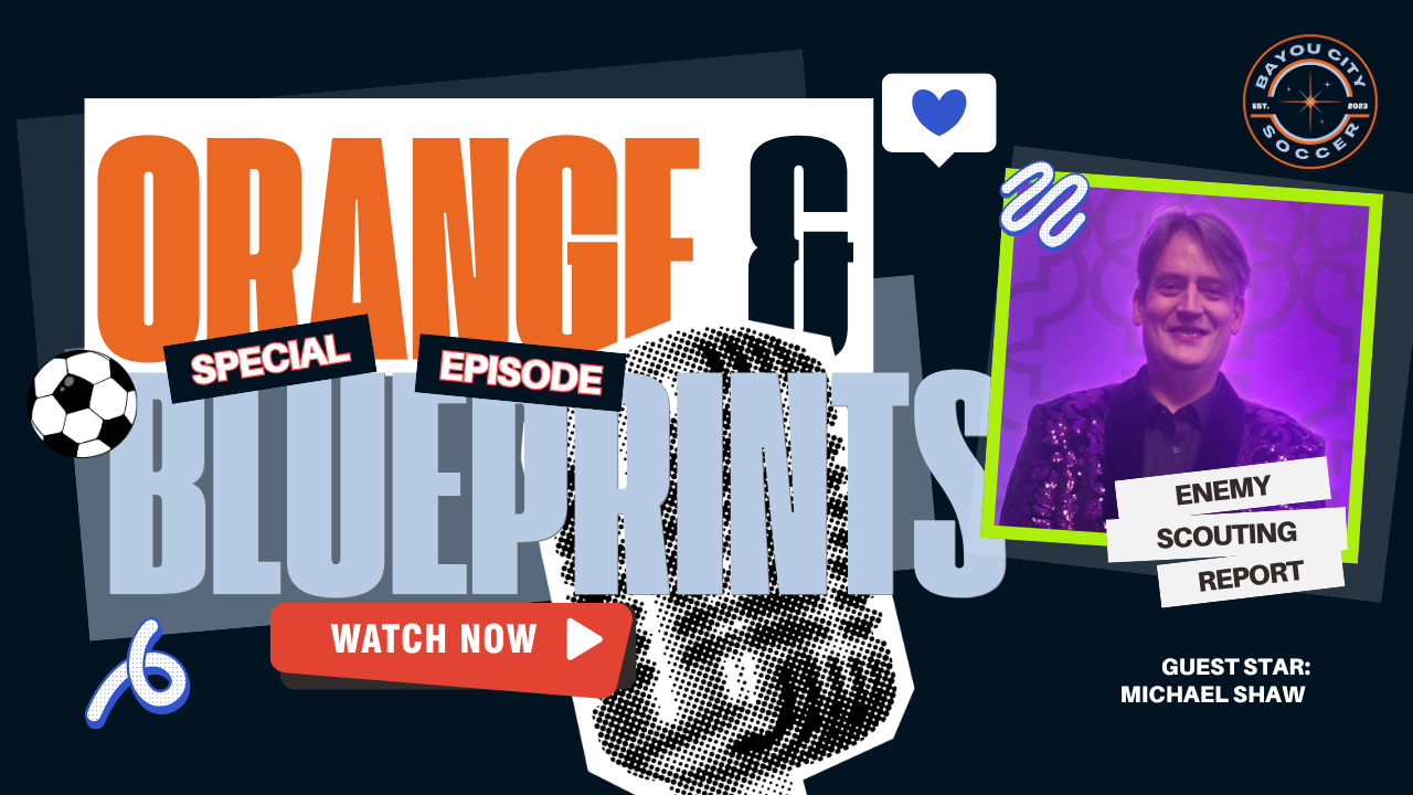 Orange &amp; Blueprints - Enemy Scouting Report-Racing Louisville