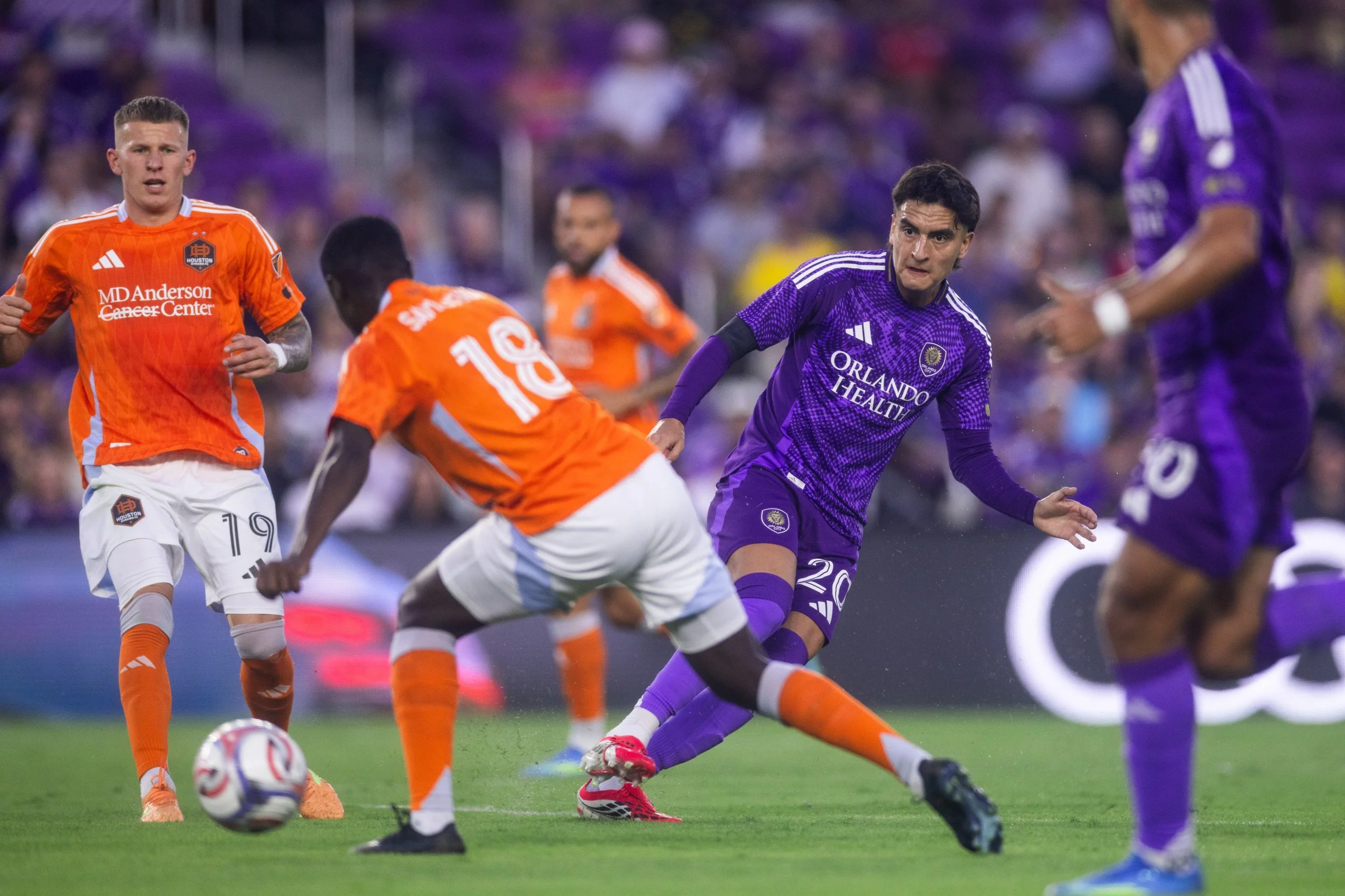 Houston Dynamo Beat Orlando City for For First Road Win of 2026