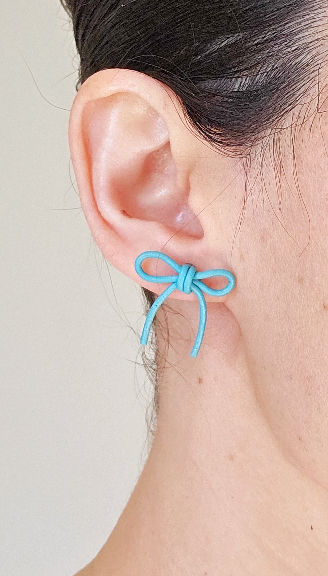 Bows Earrings - Silver – offe market
