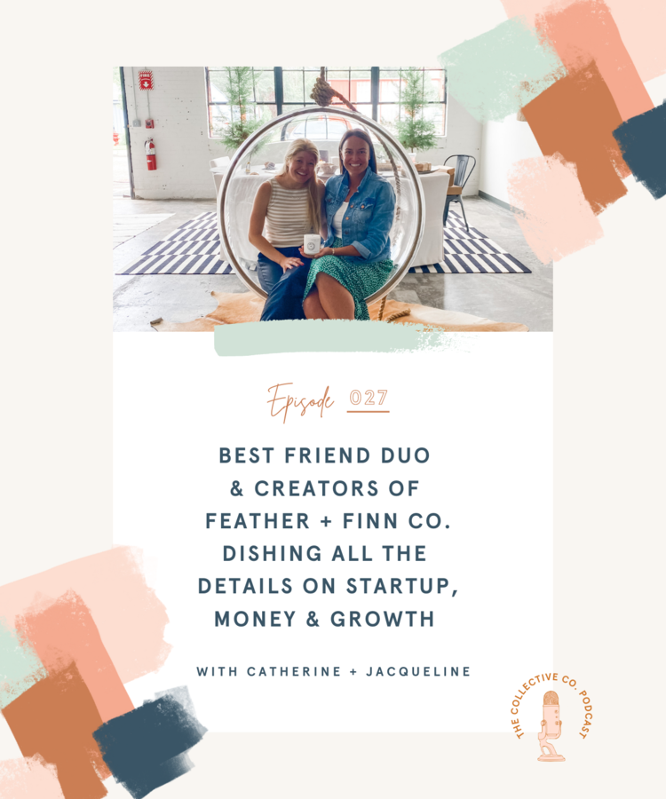 Catherine and Jacqueline of Feather and Finn Co.