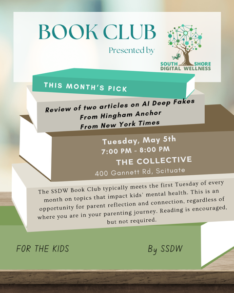 south shore digital wellness: book club takeover
