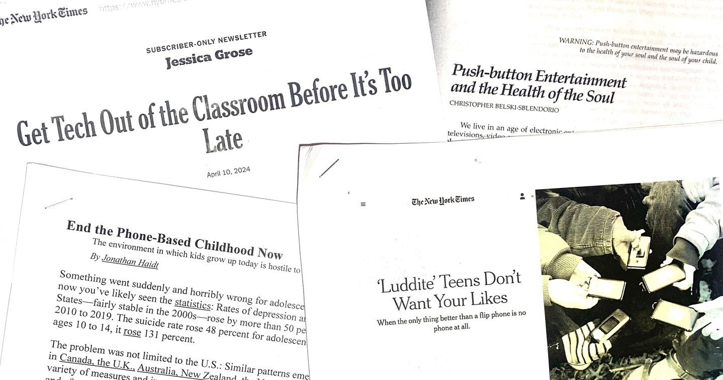 Join School Director Laura Hayes for a parent education evening on Technology in Waldorf Education and in the Home.⁠
⁠
Free and Open to the public!⁠
7-8:30pm Thursday, April 24th at Ithaca Waldorf School⁠
⁠
Why does IWS have a media policy? What is i