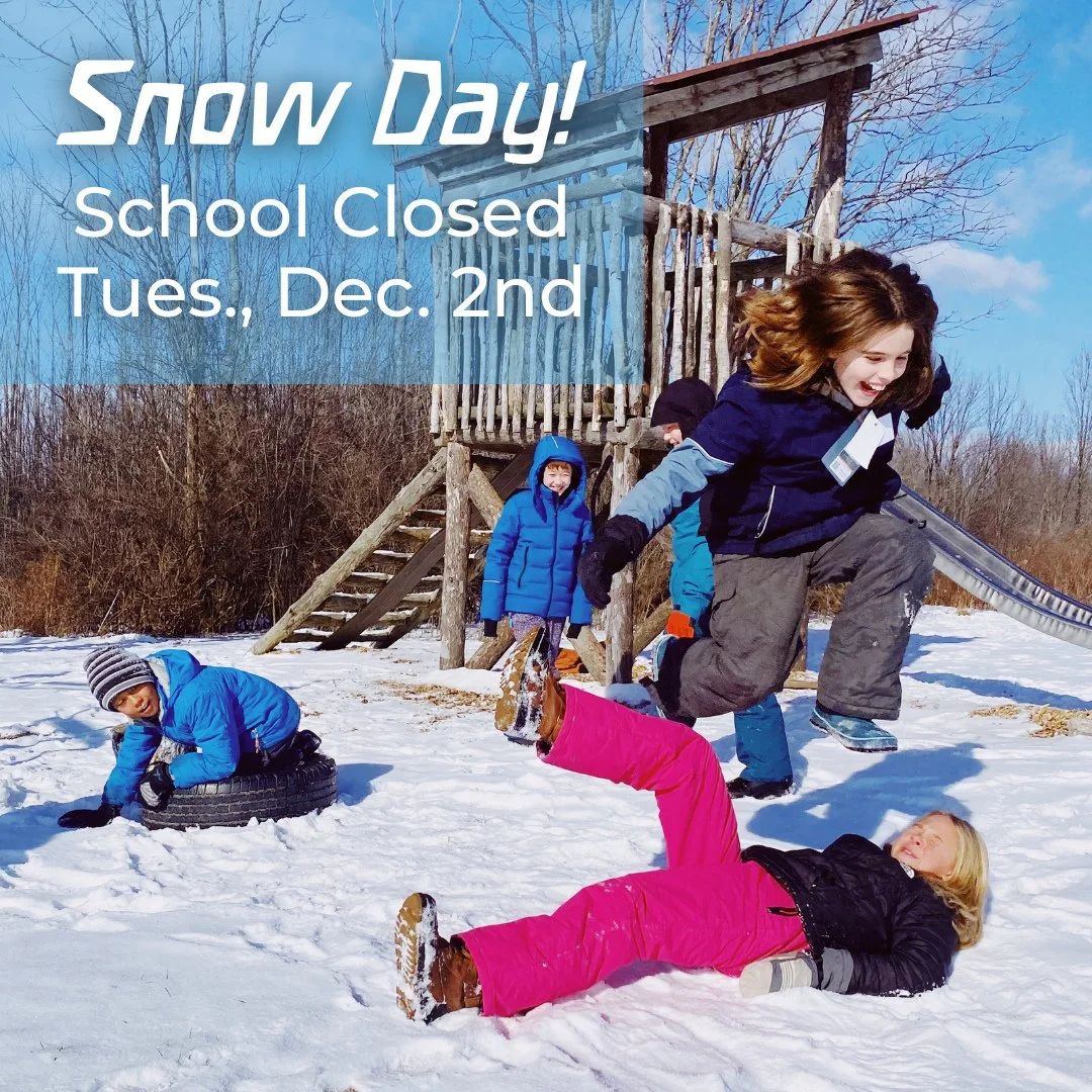 No school today! We follow the Ithaca City School District for school closure due to inclement weather.⁠
⁠
After School Program and other after school activities are also closed today. (Please confirm with your private string instrument teachers.)⁠
⁠