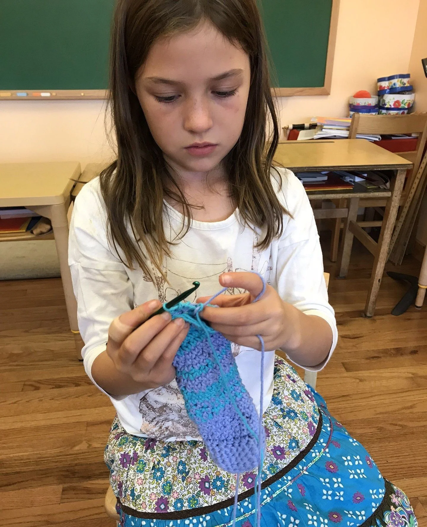 Little crocheters and knitters grow into musicians, engineers, actors, lawyers, designers, and professors. Here are some memories of recent alumni from the archives.⁠
⁠
Alumni, we have 6 hours to encourage 66 new donations (of any $ amount) and meet 