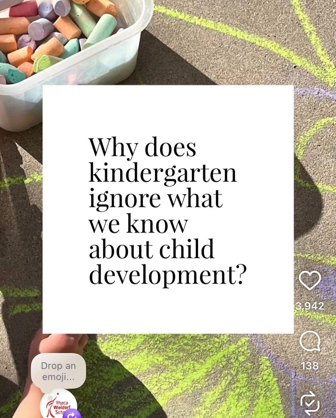 Repost from @runwild_growfree⁠
⁠
Stay tuned for updates on our Kindergarten program (children turning 6 during the school year) for 2026-27! We currently only have 3 spots left!⁠
⁠
⁠
#preschool #kindergarten #elementary #middleschool #ithacawaldorf #