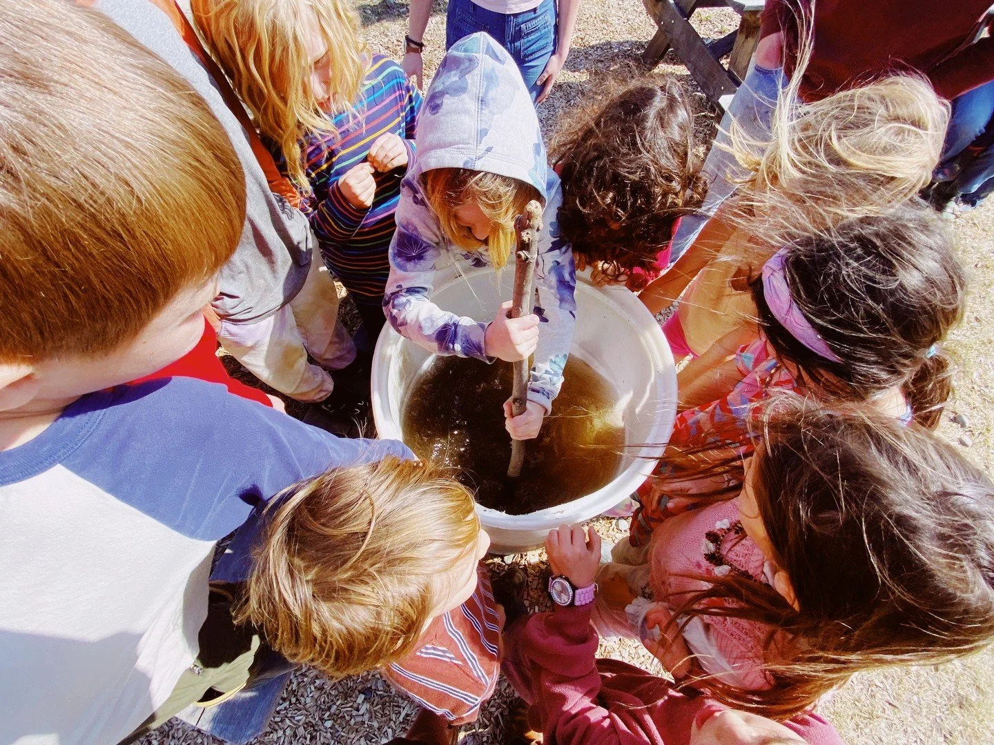 Join us for our annual spring equinox perimeter walk around our 80 acres!⁠
⁠
We call this festival "The Beating of the Bounds" after an old English tradition of walking field perimeters as a community, to teach the youth what land is under 