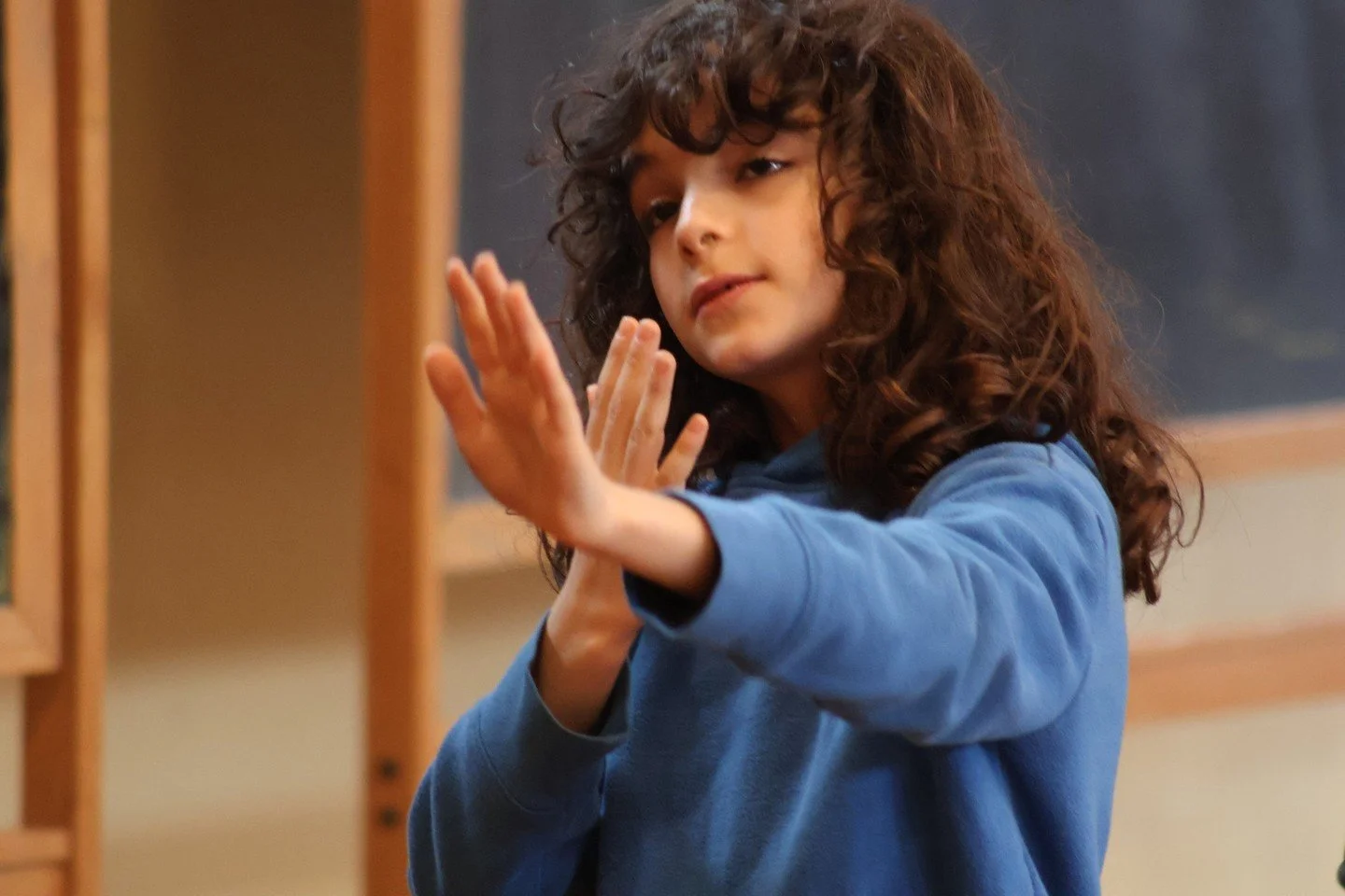 Do you remember the square dance unit of your elementary gym class? Waldorf schools still offer something a little like that... but different :)⁠
⁠
Our visiting Eurythmy teacher, Mark Ebersole, was here again! We are grateful for the unique demand th