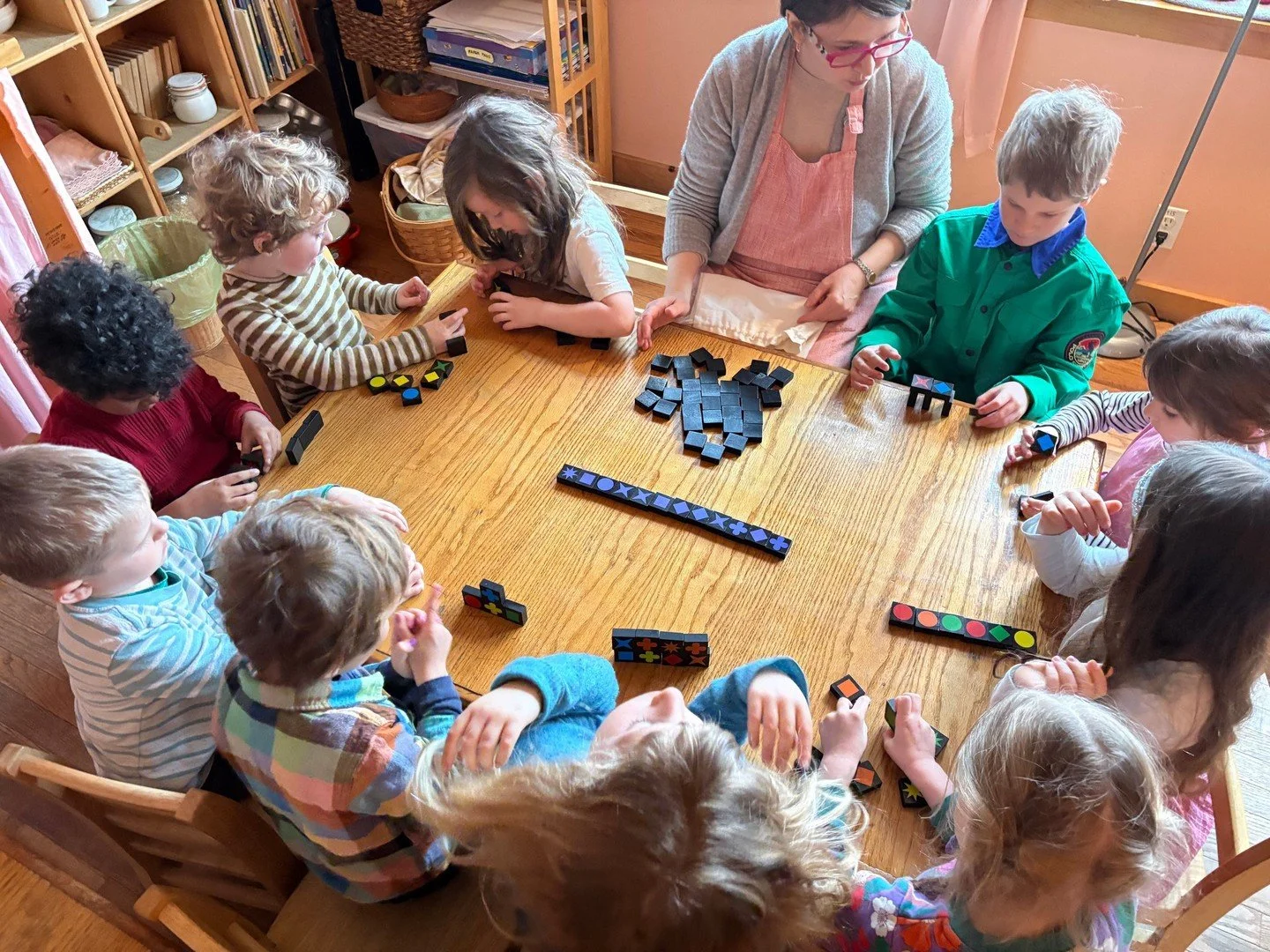 Our kindergarten class is filling up nicely for next year! Reach out soon if you'd like to join this cohort!⁠
⁠
Our kindergartners (our 5s-turning-6s) get an "extra" year in our Early Childhood program (as compared with age cut-offs for pub